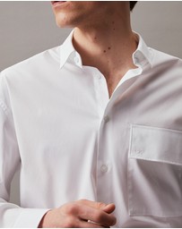 Calvin Klein - Relaxed Poplin Stretch Shirt