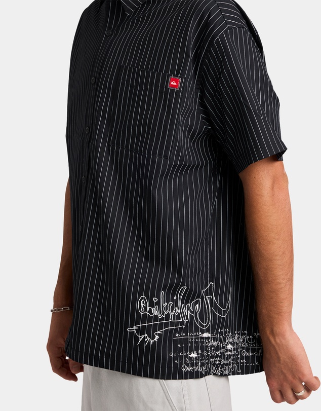 Quiksilver - Mens Altered Short Sleeve Shirt