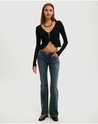 Cotton On - Ruffle Knit Cardi