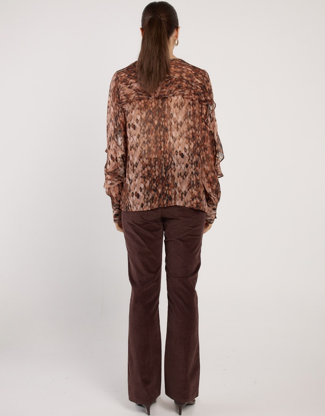 Fate + Becker - Odette Ruffle Blouse