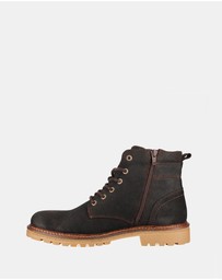 Wild Rhino - Klarry Dark Brown Suede