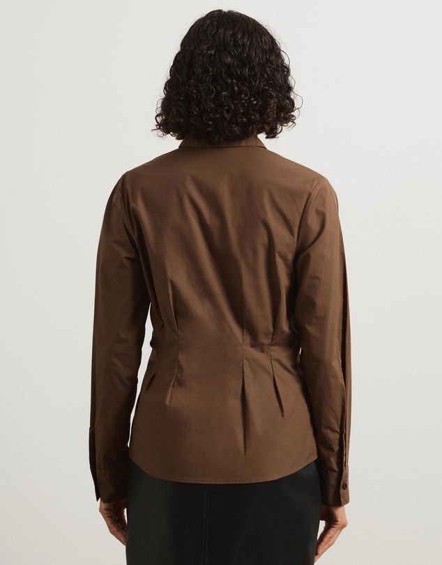 Atmos&Here - Marcy Pin Tuck Long Sleeve Shirt