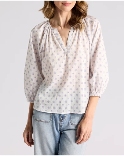 David Lawrence - Moses Cotton Blouse