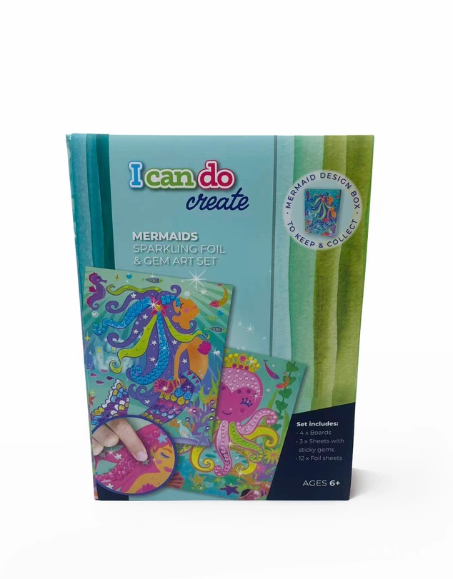 Icando - Sparkling Foil & Gem Art