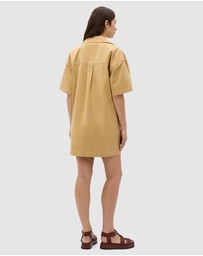 Oroton - Drill Popover Dress