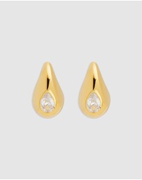 By Charlotte - Dewdrop Small Earrings