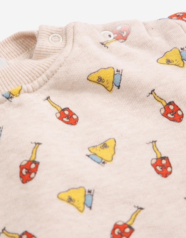 Bobo Choses - Mush Monster Duo All Over Sweatshirt - Babies