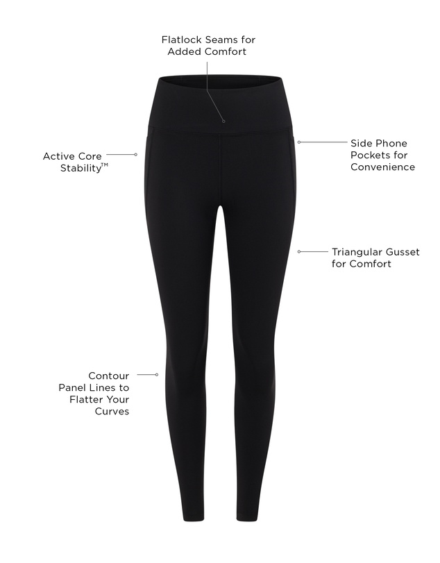 Lorna Jane - Amy Phone Pocket Ankle Biter Tech Leggings