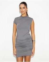 Dazie - Muse Asymmetric Mini Dress