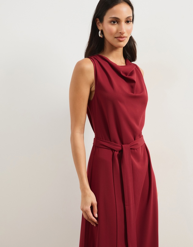 Atmos&Here - Eliza Cowl Neck Maxi Dress