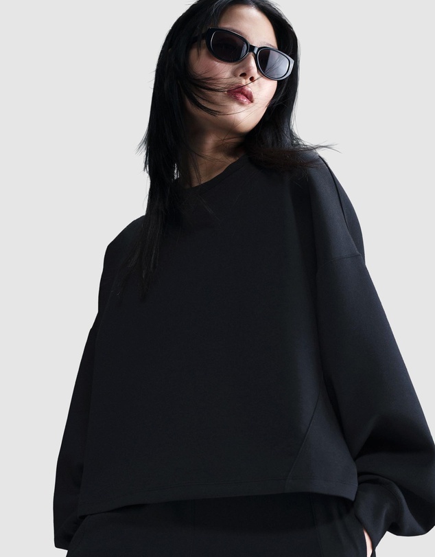 Nike - 24.7 ImpossiblySoft Dri-FIT Oversized Crew-Neck Top