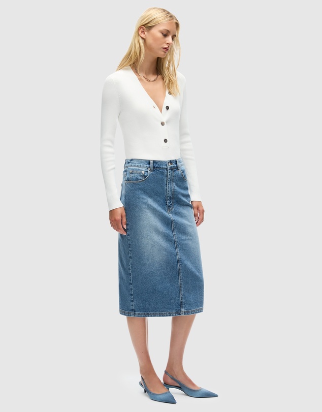 JACANDMOOKI - Indi Denim Skirt