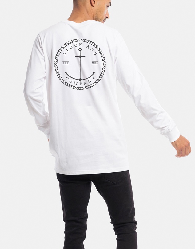 Stock & Co. - Stock & Co Anchor Long Sleeve Tee