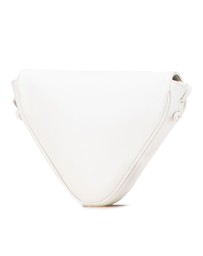 Pre-Loved by Azura Reborn - Pre-Loved Smooth Calfskin Logo Triangle Crossbody