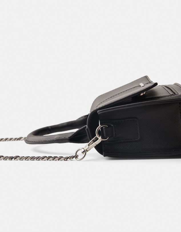 Bershka - Saffiano Crossbody Bag