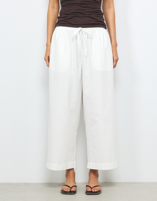 AERE - Helia Cotton Elasticated Waist Pants