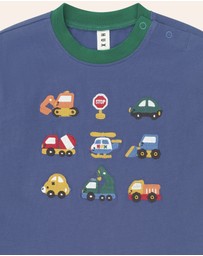 Huxbaby - Colour Block Construction Top - Babies-Kids