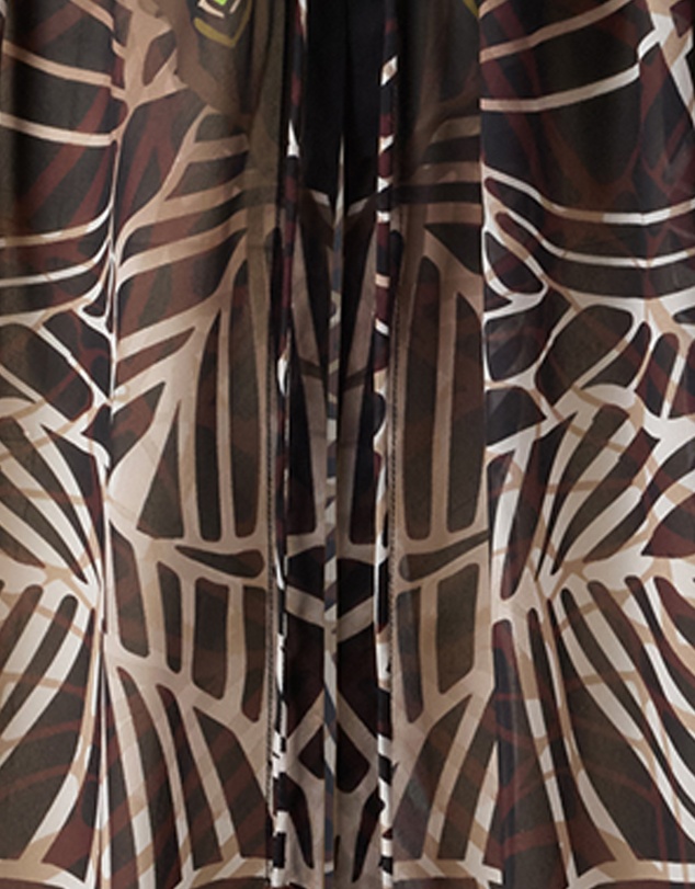 Miraclesuit Swimwear  - Let's Be Fronds Sheer Beach Cover Up Kimono
