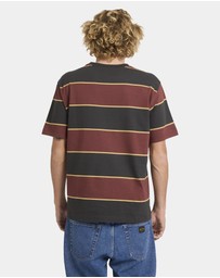RVCA - Mens Dayshift Stripe T-Shirt