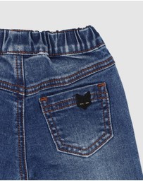 Fox & Finch - Boys Fox Pull On Denim Jeans 3-7 Yrs