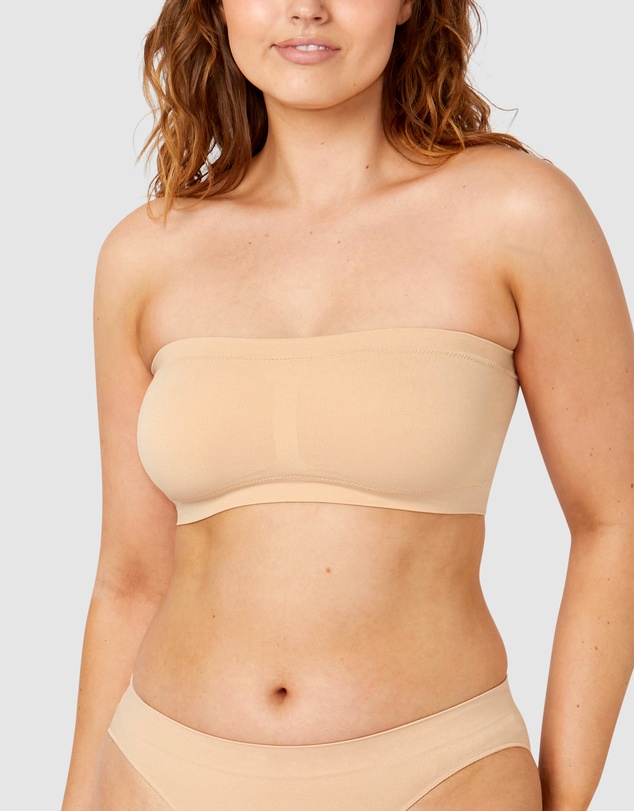 Ambra - 2 Pack Bare Essentials Recycled Nylon Padded Bandeau