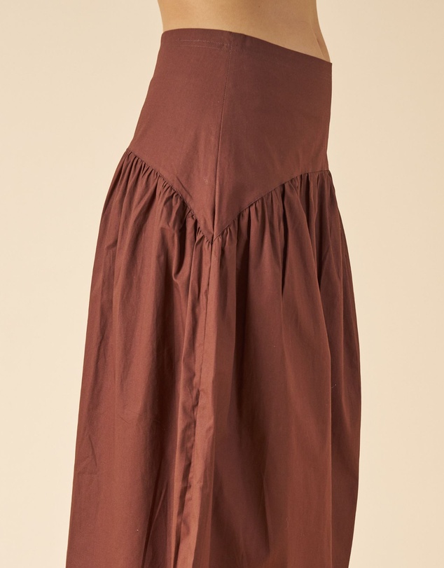 CAMIXA - Mare Cotton Midi Skirt