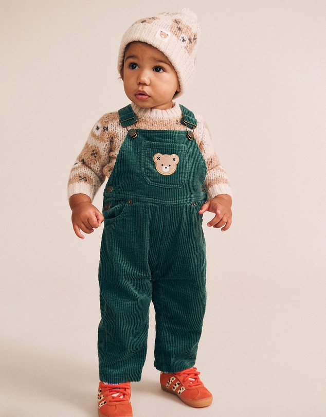 Huxbaby - Classic Cord Overalls - Babies