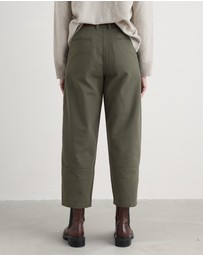 Seasalt - Seasalt Cornwall Green Painted Forms Trouser