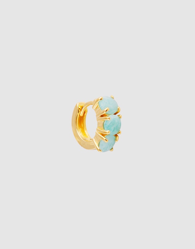 FAIRLEY - Amazonite Huggies