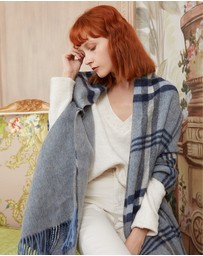 Ozwear Connection Uggs - Ugg 100% Australian Merino Wool Reversible Wrap Slate Grey