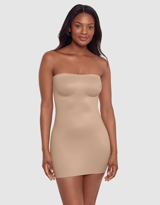 Miraclesuit Shapewear - Convertible-to-Strapless Multiway Shaping Slip Dress