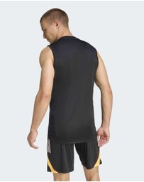 adidas Performance - ALL BLACKS MARVEL SINGLET Mens