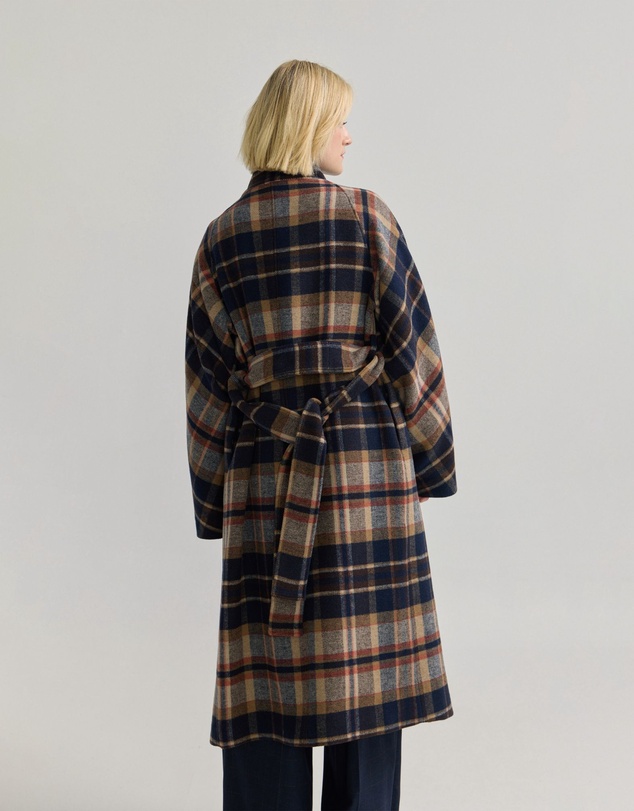 Oxford - Edi Wool Checked Coat
