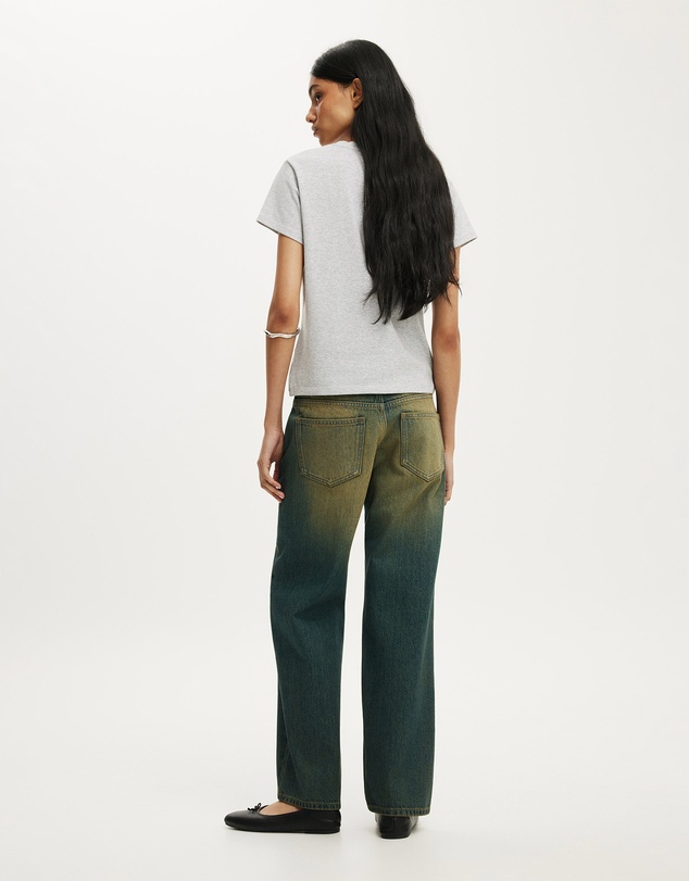 Cotton On - Petite Low Rise Straight Jean