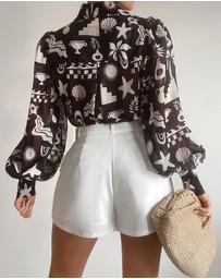 Runaway the Label - Fleetwood Blouse