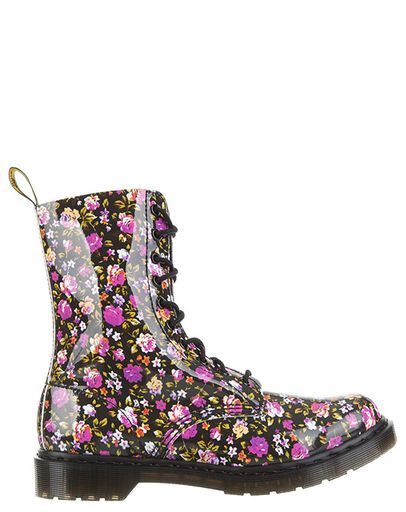 Black Patent PU Rose