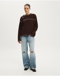 Cotton On - Boxy Long Sleeve Top