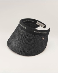 Helen Kaminski - Bianca 12 Raffia Logo Visor