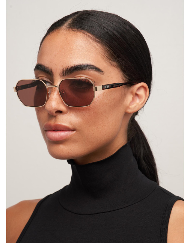 Otra Eyewear  - Hannah - Gold/ Brown