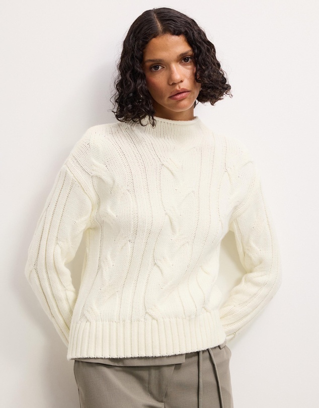 The Fated - Nickson Cable Knit Jumper