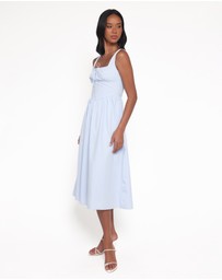 Petal & Pup - Kinslee Midi Dress - Blue