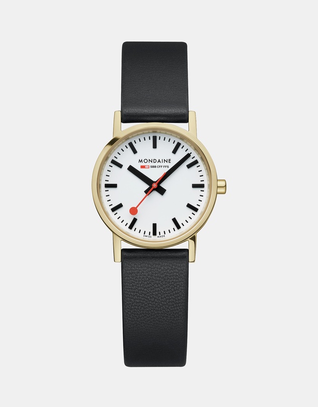 Mondaine - Mondaine Classic Vegan Grape Leather 30mm Watch