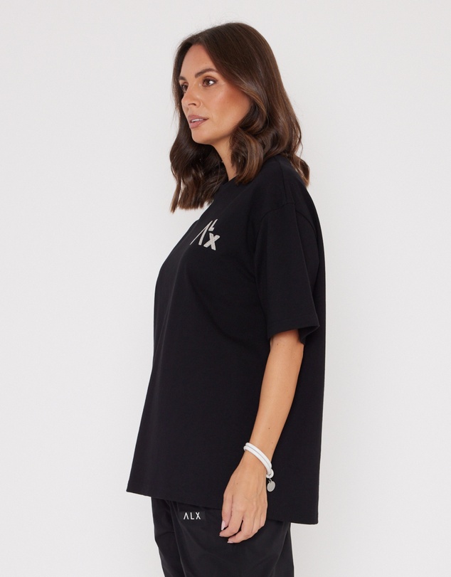 ALEXANDRA - Echo T-Shirt Black
