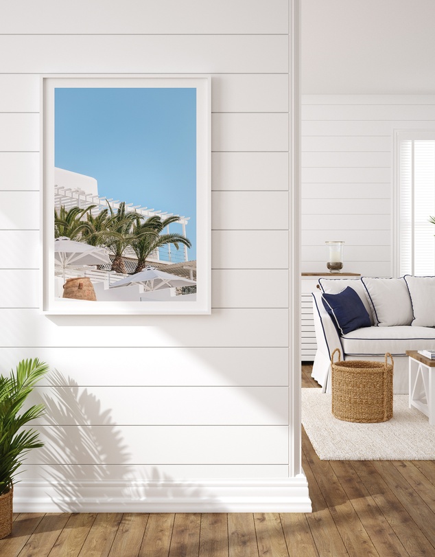 LEGGERA - Mykonian Palms Print