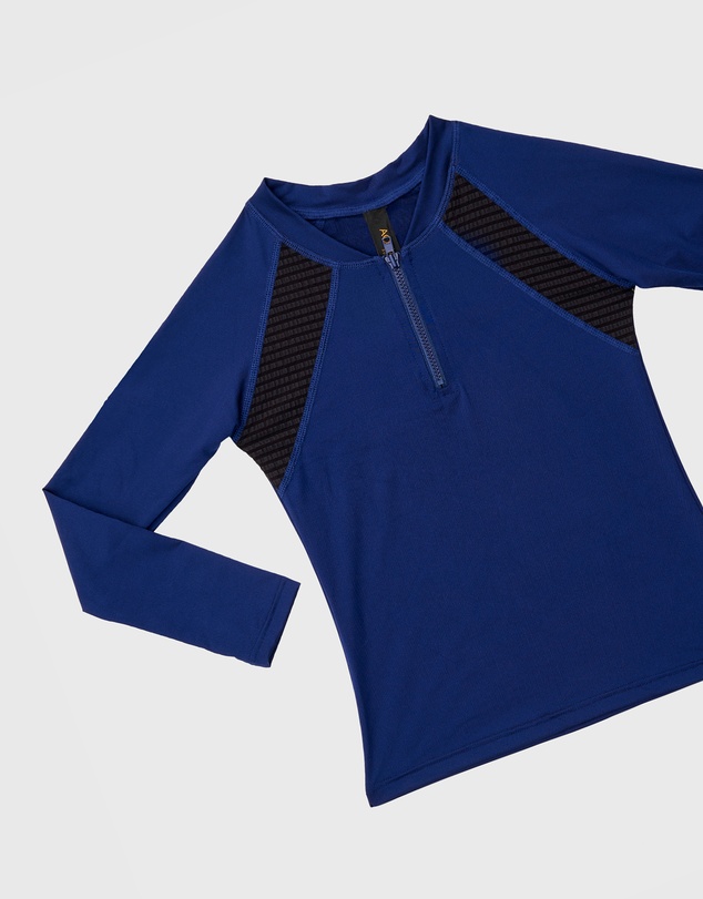 Aqua Blu Kids - Building Blocks Long Sleeve Rash Vest - Kids