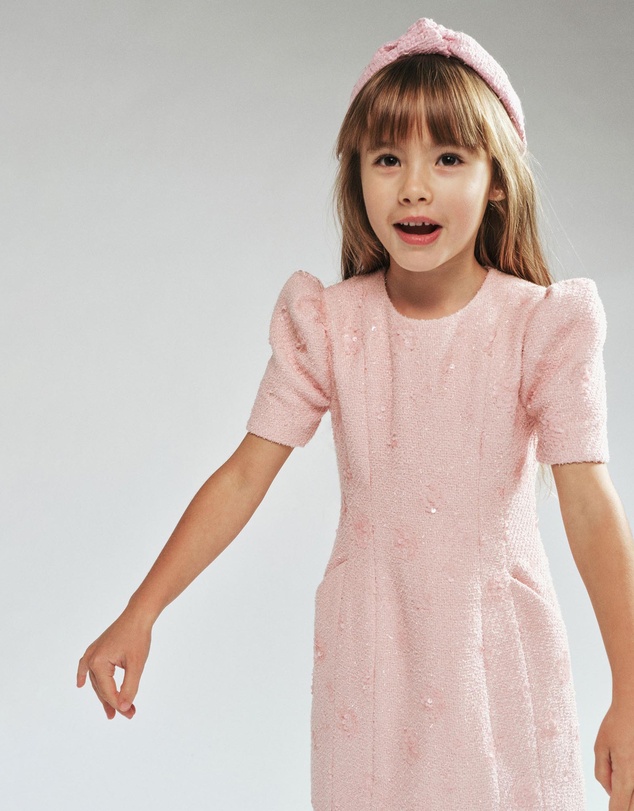Bardot Junior - Evianna Boucle Mini Dress - Kids-Teens