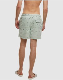 Urban Classics - Embroidered Swim Shorts