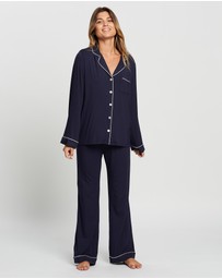 Homebodii - Petra Long Piping PJ Set