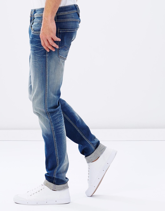 Replay - Hyperflex Anbass Slim-Fit Jeans