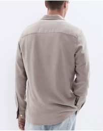 UNISON - Brushed Cotton L/S Regular Fit Shirt